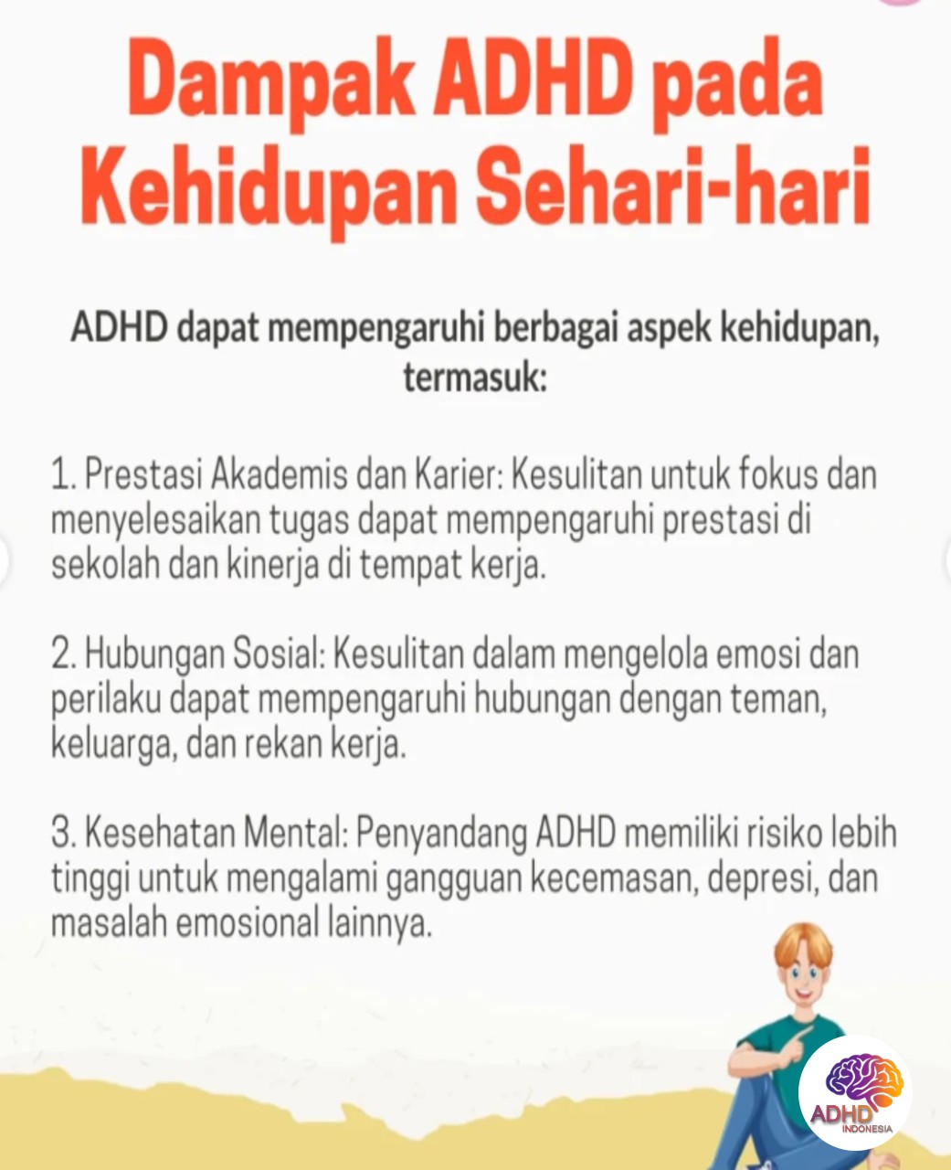 ADHD dan Hubungan Sosial Anak di Lingkungan Sekolah di Provinsi Sulawesi Tenggara