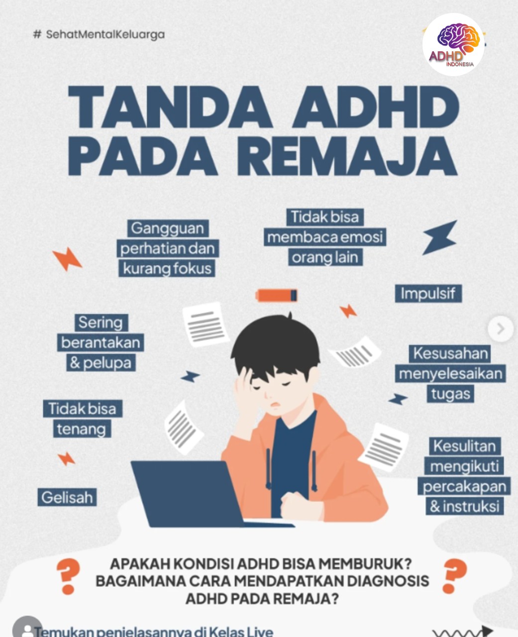 Screening ADHD Non-Diagnostik: Edukasi Awal bagi Orang Tua di Provinsi Sulawesi Tenggara