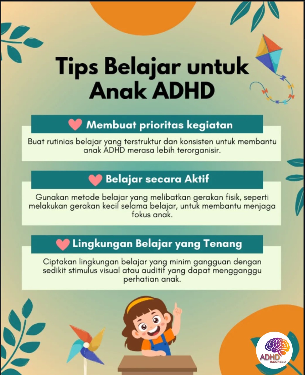 Strategi Belajar yang Cocok untuk Anak ADHD di Provinsi Sulawesi Tenggara