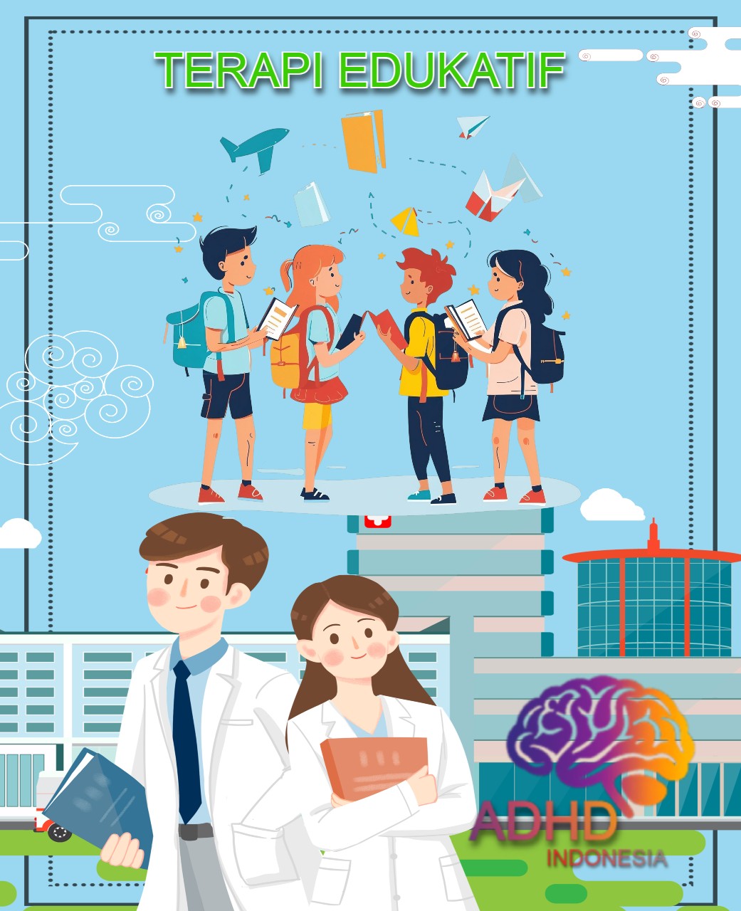 Mitra ADHD Indonesia Provinsi Sulawesi Tenggara untuk Terapi Edukatif Berbasis Pembelajaran untuk Anak ADHD